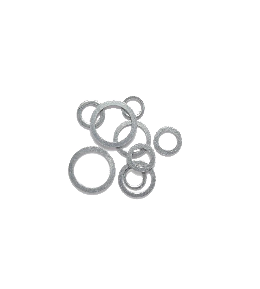 KIT GUARNIZIONI DA 1/2 ALLUMINIO PER TUBI